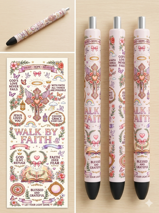 WALK BY FAITH UV PEN WRAP