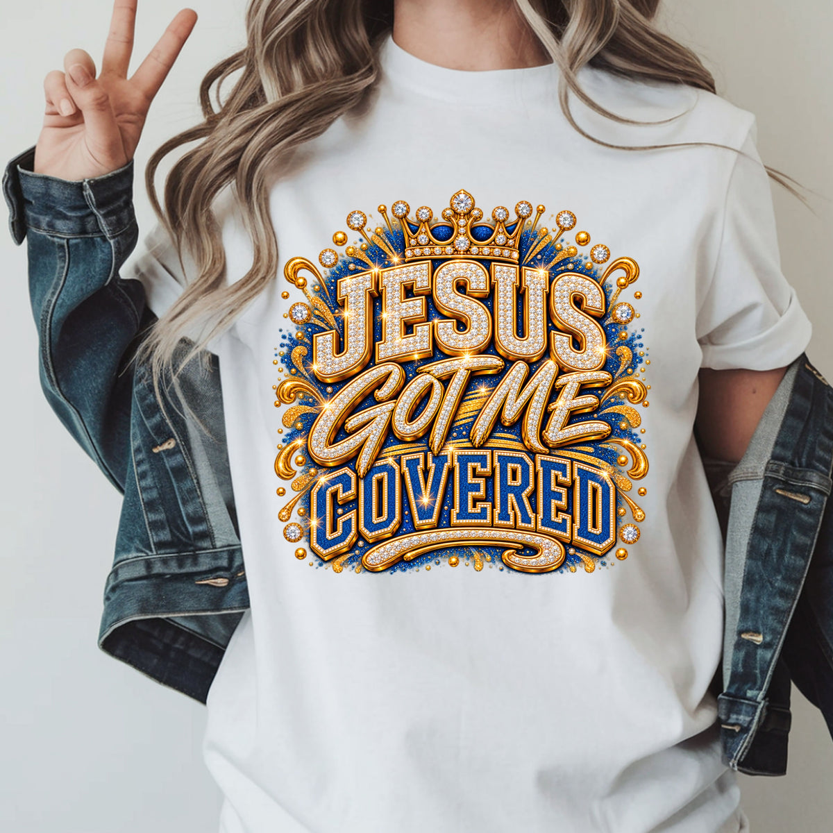 Jesus got me covered  shirt