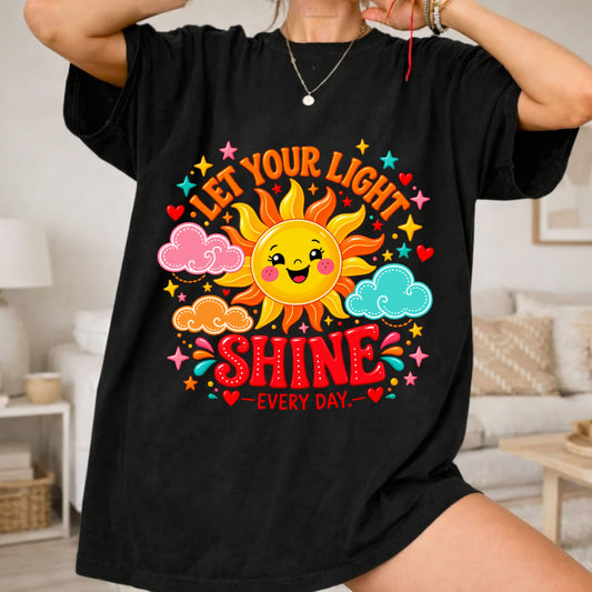 let your light shine shirt