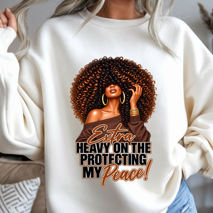 Extra Heavy on Protecting My Peace   Matching Gift Set