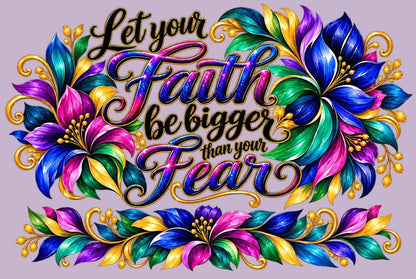 Let Your Faith Be Bigger Than your Fear       Matching Gift Set