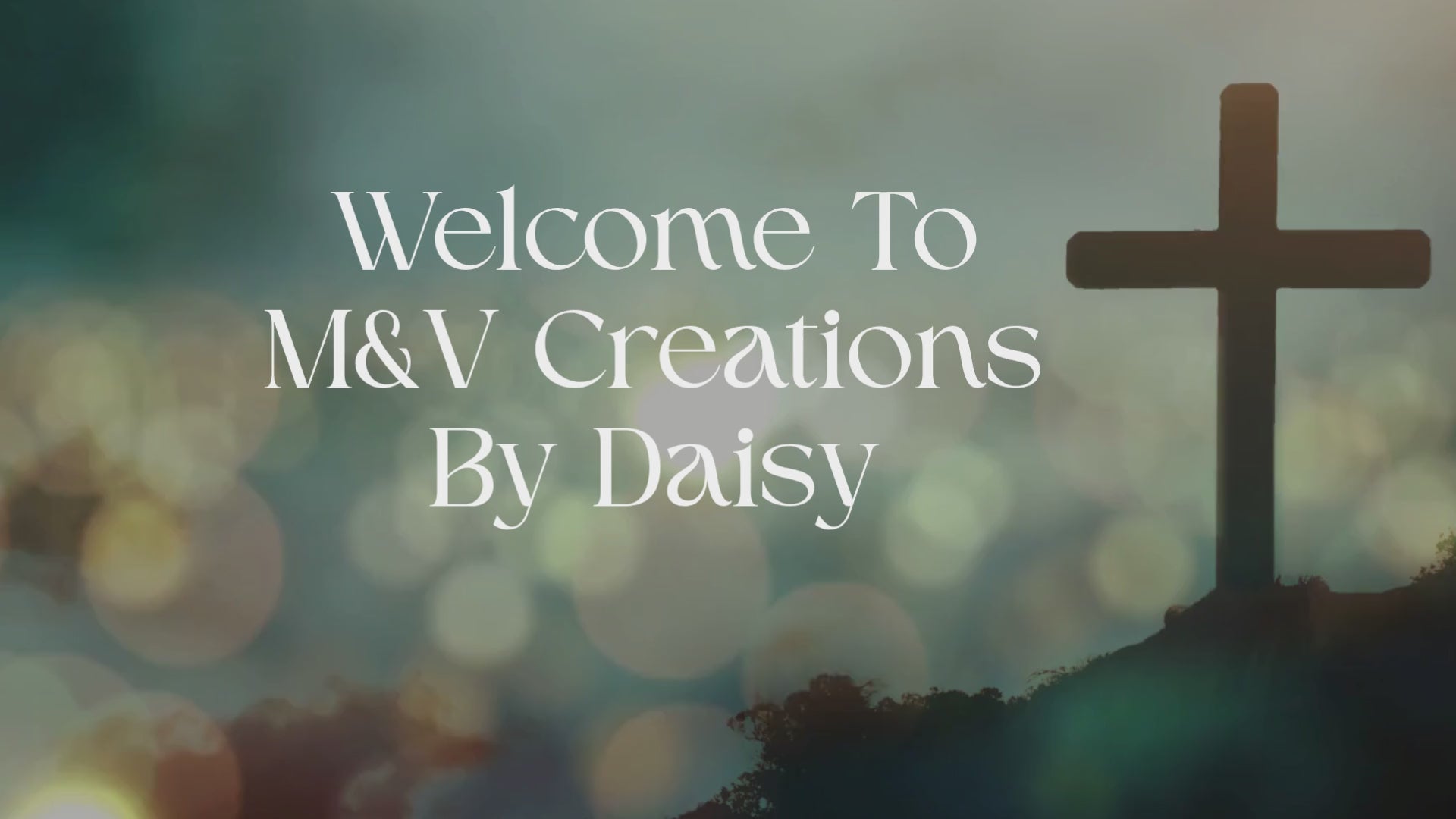 Load video: Faith-inspired designs handcrafted with love.