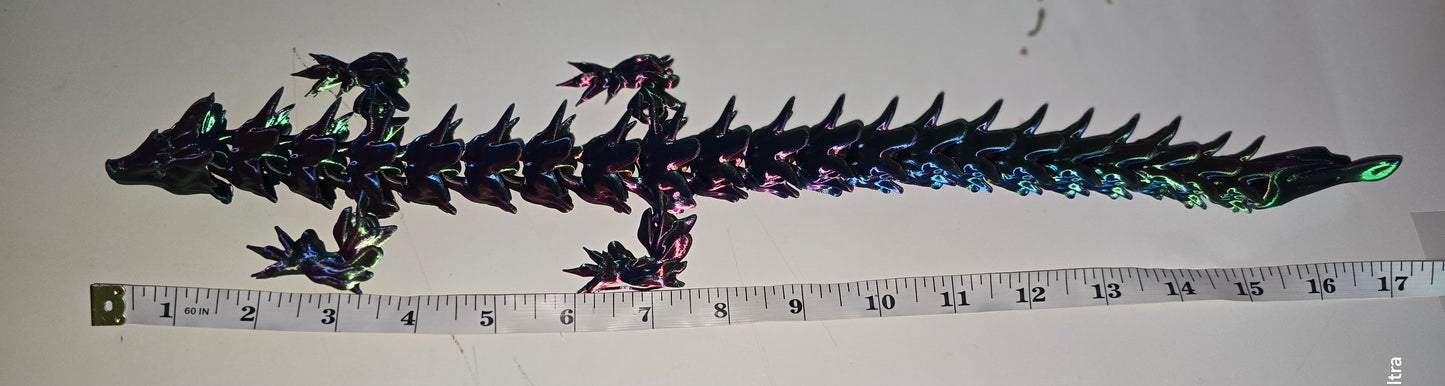 Articulated 3D Printed Water Dragons