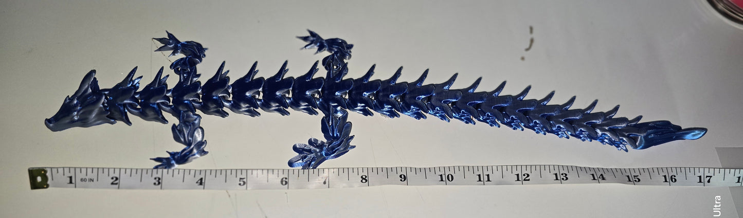 Articulated 3D Printed Water Dragons