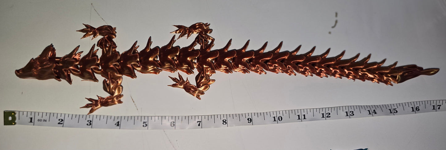 Articulated 3D Printed Water Dragons